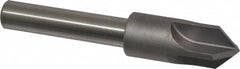 Keo - 3/4" Head Diam, 1/2" Shank Diam, 4 Flute 90° High Speed Steel Countersink - Bright Finish, 4-1/8" OAL, Single End, Straight Shank, Right Hand Cut - Benchmark Tooling