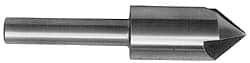 Keo - 7/8" Head Diam, 1/2" Shank Diam, 4 Flute 60° High Speed Steel Countersink - Benchmark Tooling