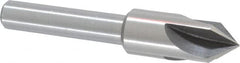 Interstate - 3/4" Head Diam, 1/2" Shank Diam, 4 Flute 82° High Speed Steel Countersink - Benchmark Tooling