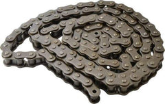 Browning - 1" Pitch, ANSI 80H, Heavy Series Roller Chain - Chain No. 80H, 10 Ft. Long, 5/8" Roller Diam, 5/8" Roller Width - Benchmark Tooling