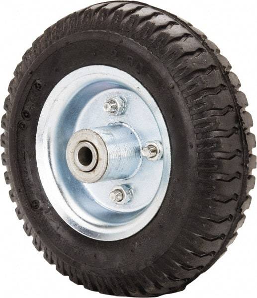 Value Collection - 8 Inch Diameter x 2-1/2 Inch Wide, Pneumatic Caster Wheel - 220 Lb. Capacity, 3-1/4 Inch Hub Length, 1/2 Inch Axle Diameter, Ball Bearing - Benchmark Tooling