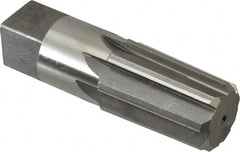 Interstate - 1" Pipe, 1.212" Diam, 1.103" Small End Diam, Straight Shank, 1-3/4" Flute, Taper Pipe Reamer - Benchmark Tooling