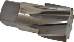 Interstate - 2" Pipe, 2.268" Diam, 2.159" Small End Diam, Straight Shank, 1-3/4" Flute, Taper Pipe Reamer - Benchmark Tooling