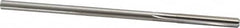 Made in USA - 7/32" High Speed Steel 6 Flute Chucking Reamer - Straight Flute, 0.2075" Straight Shank, 1-1/4" Flute Length, 5" OAL - Benchmark Tooling