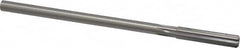 Made in USA - 5/16" High Speed Steel 6 Flute Chucking Reamer - Straight Flute, 0.2792" Straight Shank, 1-1/2" Flute Length, 6" OAL - Benchmark Tooling