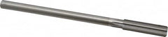 Made in USA - 15/32" High Speed Steel 6 Flute Chucking Reamer - Straight Flute, 0.373" Straight Shank, 1-3/4" Flute Length, 7" OAL - Benchmark Tooling