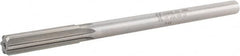 Made in USA - 1/2" High Speed Steel 6 Flute Chucking Reamer - Benchmark Tooling