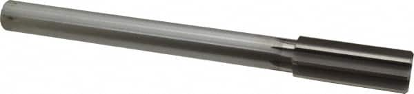 Made in USA - 1-1/8" High Speed Steel 8 Flute Chucking Reamer - Benchmark Tooling