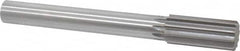 Made in USA - 1-1/2" High Speed Steel 10 Flute Chucking Reamer - Straight Flute, 1-1/4" Straight Shank, 3-1/2" Flute Length, 12-1/2" OAL - Benchmark Tooling