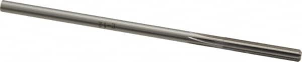 Made in USA - #12 High Speed Steel 6 Flute Chucking Reamer - Benchmark Tooling
