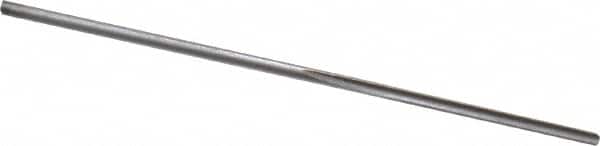 Made in USA - #64 High Speed Steel 3 Flute Chucking Reamer - Straight Flute, 0.036" Straight Shank, 1/2" Flute Length, 1-1/2" OAL - Benchmark Tooling