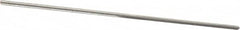 Made in USA - #68 High Speed Steel 3 Flute Chucking Reamer - Straight Flute, 0.031" Straight Shank, 1/2" Flute Length, 1-3/8" OAL - Benchmark Tooling