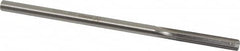Made in USA - Letter L High Speed Steel 6 Flute Chucking Reamer - Benchmark Tooling
