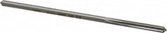 Made in USA - 4mm High Speed Steel 6 Flute Chucking Reamer - Straight Flute, 0.151" Straight Shank, 1" Flute Length, 4" OAL - Benchmark Tooling