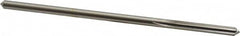 Made in USA - 4.5mm High Speed Steel 6 Flute Chucking Reamer - Straight Flute, 0.1704" Straight Shank, 1-1/8" Flute Length, 4-1/2" OAL - Benchmark Tooling