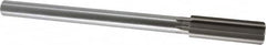 Made in USA - 20.5mm High Speed Steel 8 Flute Chucking Reamer - Straight Flute, 5/8" Straight Shank, 2-1/2" Flute Length, 9-1/2" OAL - Benchmark Tooling