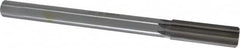 Made in USA - 21.5mm High Speed Steel 8 Flute Chucking Reamer - Straight Flute, 3/4" Straight Shank, 2-5/8" Flute Length, 10" OAL - Benchmark Tooling