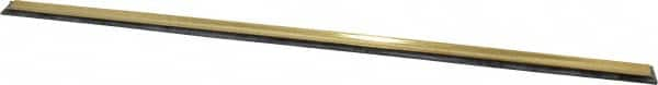 Unger - 22" Rubber Blade Window Washer/Squeegee - Black, Brass Holder - Benchmark Tooling