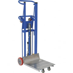 Vestil - 750 Lb Capacity, 52" Lift Height, Portable Workstation Manually Operated Lift - Benchmark Tooling