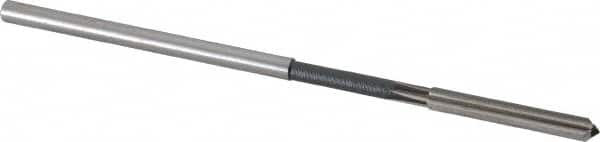 Interstate - 5/32" High Speed Steel Chucking Reamer - Straight Flute, 0.151" Straight Shank, 1" Flute Length, 4" OAL - Benchmark Tooling