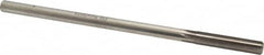 Interstate - 19/64" High Speed Steel Chucking Reamer - Straight Flute, 0.2792" Straight Shank, 1-1/2" Flute Length, 6" OAL - Benchmark Tooling