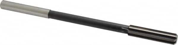 Interstate - 29/64" High Speed Steel Chucking Reamer - Straight Flute, 0.373" Straight Shank, 1-3/4" Flute Length, 7" OAL - Benchmark Tooling