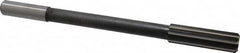 Interstate - 47/64" High Speed Steel Chucking Reamer - Straight Flute, 5/8" Straight Shank, 2-1/2" Flute Length, 9-1/2" OAL - Benchmark Tooling