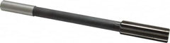 Interstate - 25/32" High Speed Steel Chucking Reamer - Straight Flute, 5/8" Straight Shank, 2-1/2" Flute Length, 9-1/2" OAL - Benchmark Tooling