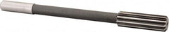 Interstate - 53/64" High Speed Steel Chucking Reamer - Straight Flute, 5/8" Straight Shank, 2-1/2" Flute Length, 9-1/2" OAL - Benchmark Tooling
