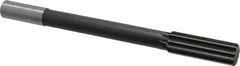 Interstate - 7/8" High Speed Steel Chucking Reamer - Straight Flute, 3/4" Straight Shank, 2-5/8" Flute Length, 10" OAL - Benchmark Tooling