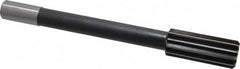 Interstate - 1-3/8" High Speed Steel Chucking Reamer - Straight Flute, 1" Straight Shank, 3-1/4" Flute Length, 12" OAL - Benchmark Tooling