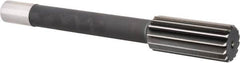 Interstate - 1-3/4" High Speed Steel Chucking Reamer - Straight Flute, 1-1/4" Straight Shank, 4" Flute Length, 13-1/2" OAL - Benchmark Tooling