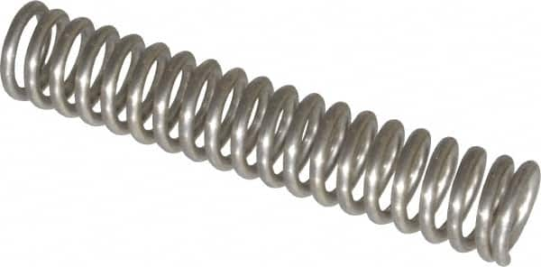 Gardner Spring - 0.61" OD, 0.041" Wire, 1.44" Free Length, Utility Compression Springs Spring - 3.14 Lb Spring Rating - Benchmark Tooling