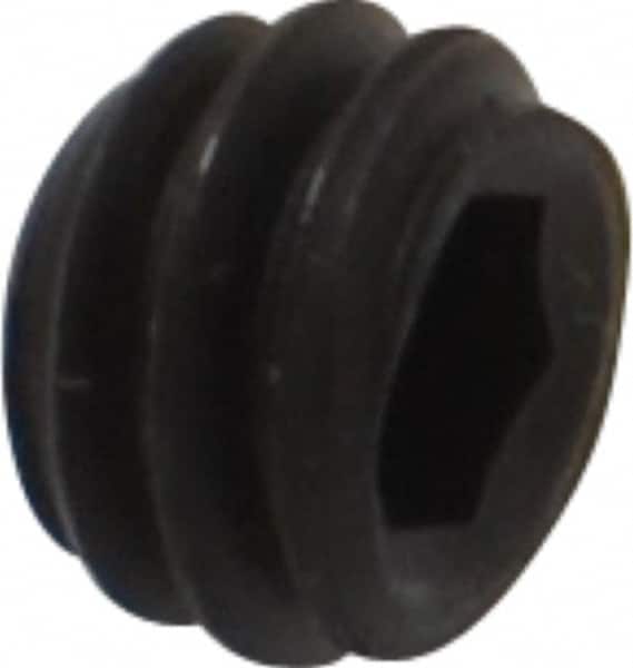 Value Collection - #8-32 UNC, 1/8" OAL, Cone Point Set Screw - Grade 8 Alloy Steel, 5/64" Key - Benchmark Tooling