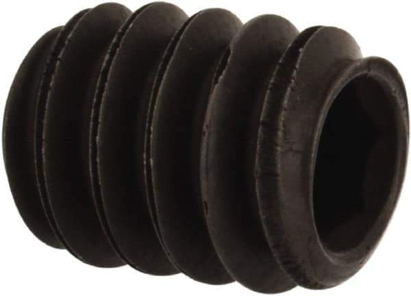 Value Collection - #10-24 UNC, 1/4" OAL, Oval Point Set Screw - Grade 8 Alloy Steel, 3/32" Key - Benchmark Tooling