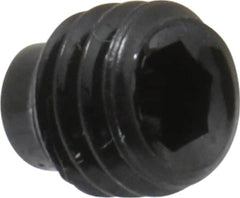 Value Collection - #10-32 UNF, 3/16" OAL, Half Dog Point Set Screw - Grade 8 Alloy Steel, 3/32" Key - Benchmark Tooling