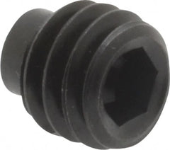 Value Collection - 5/16-18 UNC, 5/16" OAL, Half Dog Point Set Screw - Grade 8 Alloy Steel, 5/32" Key - Benchmark Tooling