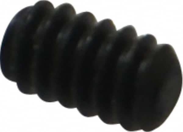 Value Collection - #4-40 UNC, 3/16" OAL, Flat Point Set Screw - Grade 8 Alloy Steel, 0.05" Key - Benchmark Tooling