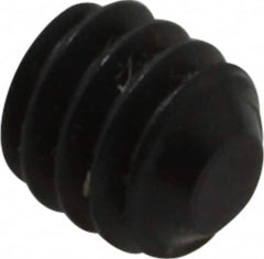 Value Collection - #5-40 UNC, 1/8" OAL, Flat Point Set Screw - Grade 8 Alloy Steel, 1/16" Key - Benchmark Tooling