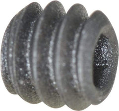 Value Collection - #6-32 UNC, 1/8" OAL, Flat Point Set Screw - Grade 8 Alloy Steel, 1/16" Key - Benchmark Tooling
