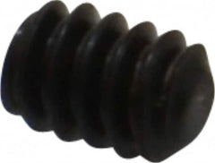 Value Collection - #6-32 UNC, 3/16" OAL, Flat Point Set Screw - Grade 8 Alloy Steel, 1/16" Key - Benchmark Tooling