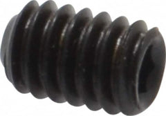 Value Collection - #8-32 UNC, 1/4" OAL, Flat Point Set Screw - Grade 8 Alloy Steel, 5/64" Key - Benchmark Tooling