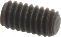 Value Collection - #8-32 UNC, 5/16" OAL, Flat Point Set Screw - Grade 8 Alloy Steel, 5/64" Key - Benchmark Tooling