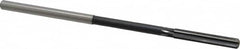 Interstate - #5 High Speed Steel Chucking Reamer - Straight Flute, 0.2016" Straight Shank, 1-1/4" Flute Length, 5" OAL - Benchmark Tooling