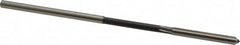 Interstate - #20 High Speed Steel Chucking Reamer - Straight Flute, 0.153" Straight Shank, 1-1/8" Flute Length, 4-1/2" OAL - Benchmark Tooling