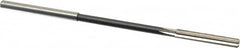Interstate - Letter A High Speed Steel Chucking Reamer - Straight Flute, 0.2265" Straight Shank, 1-1/2" Flute Length, 6" OAL - Benchmark Tooling