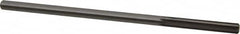 Interstate - Letter F High Speed Steel Chucking Reamer - Straight Flute, 1/4" Straight Shank, 1-1/2" Flute Length, 6" OAL - Benchmark Tooling