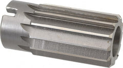 Interstate - 1-11/16" Reamer Diam, Straight Flute Shell Reamer - Benchmark Tooling