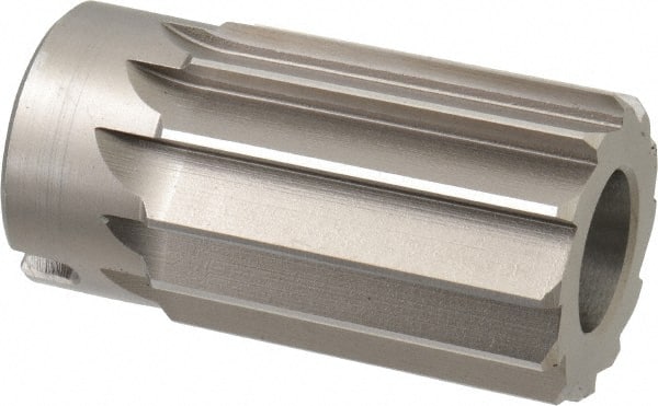 Interstate - 1-7/8" Reamer Diam, Straight Flute Shell Reamer - Benchmark Tooling