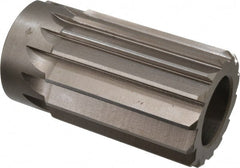 Interstate - 2-1/16" Reamer Diam, Straight Flute Shell Reamer - Benchmark Tooling